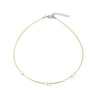 Necklace Marcello Pane Woman in Silver Perla CLJL 010-BIANCO - CLJL 010-BIANCO